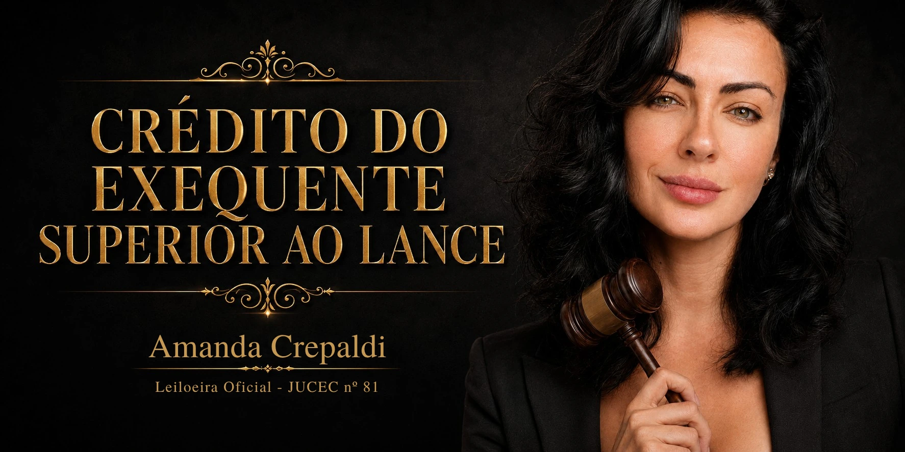 Arte TJCE: Crédito do Exequente Superior ao Lance.