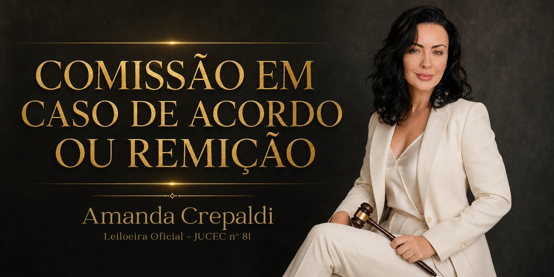 Arte TJCE: Comissão em Caso de Acordo ou Remição