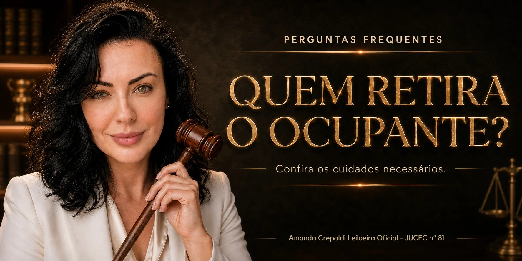 Arte TJCE: Quem retira o ocupante?