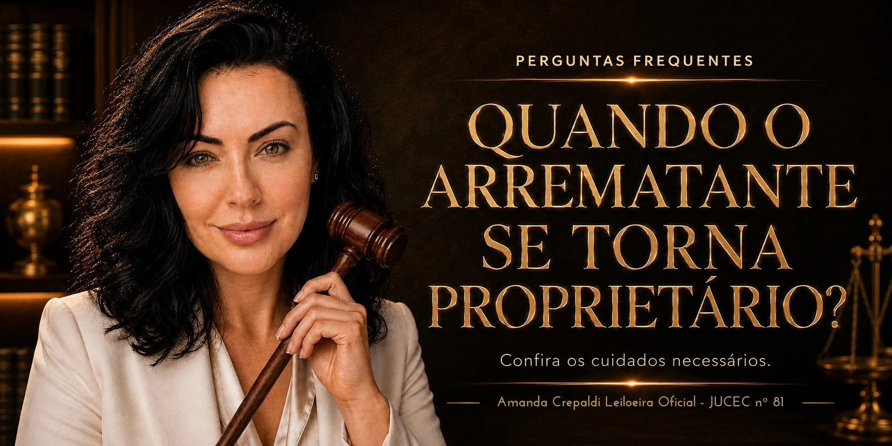 Arte TJCE: Quando o arrematante se torna proprietário?