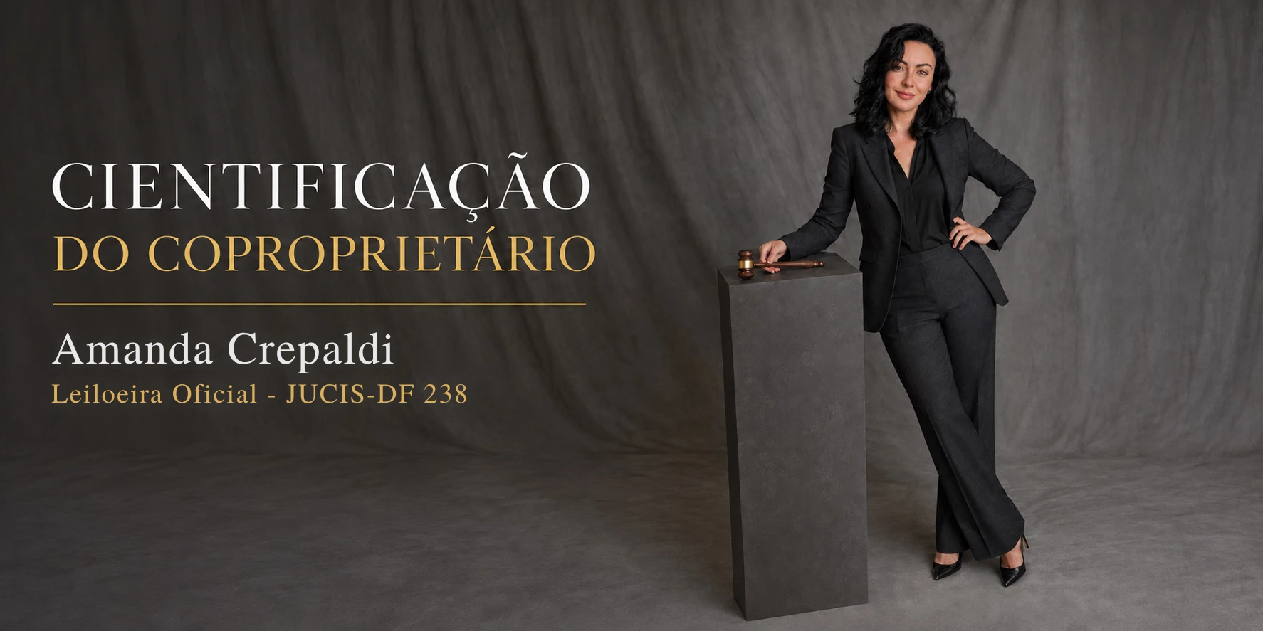 Arte TJDFT: Cientificação do coproprietário no leilão judicial
