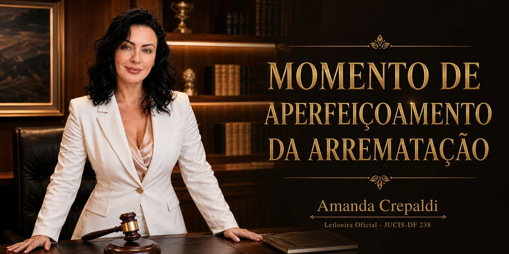 Arte TJDFT: Momento de aperfeiçoamento da arrematação