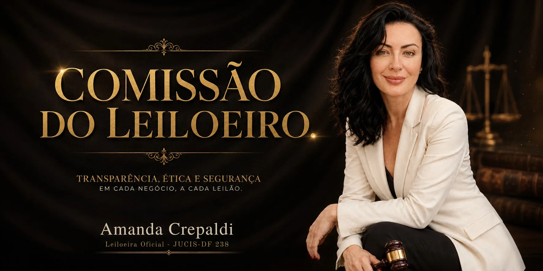 Arte TJDFT: Comissão do Leiloeiro
