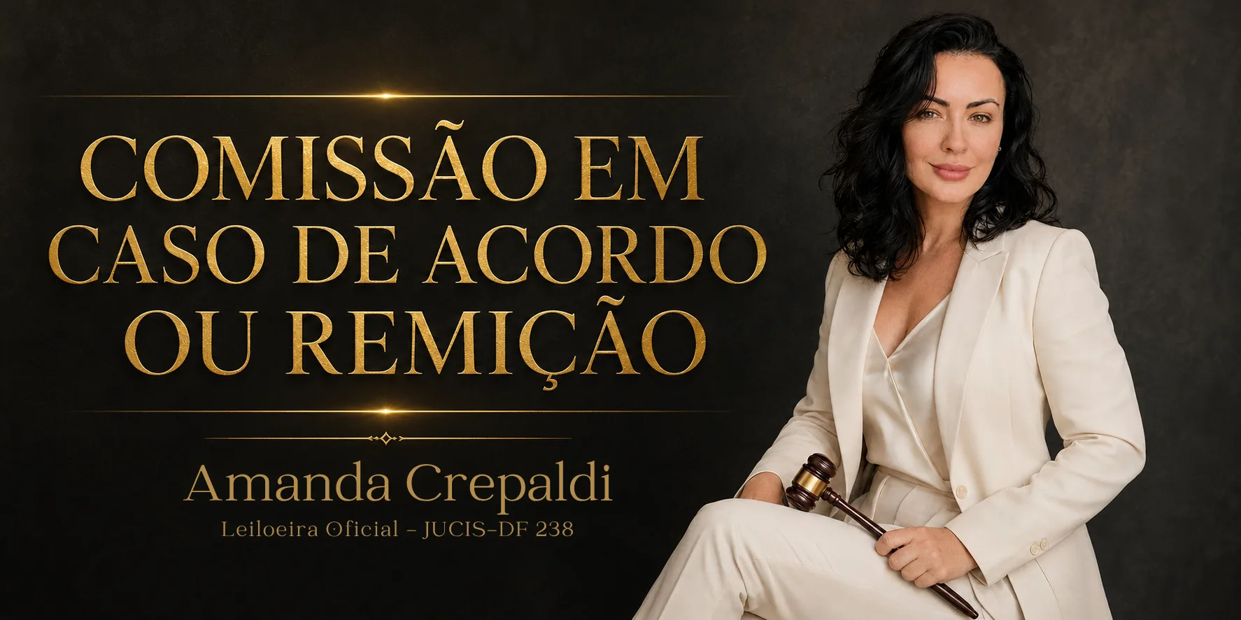 Arte TJDFT: Comissão em Caso de Acordo ou Remição