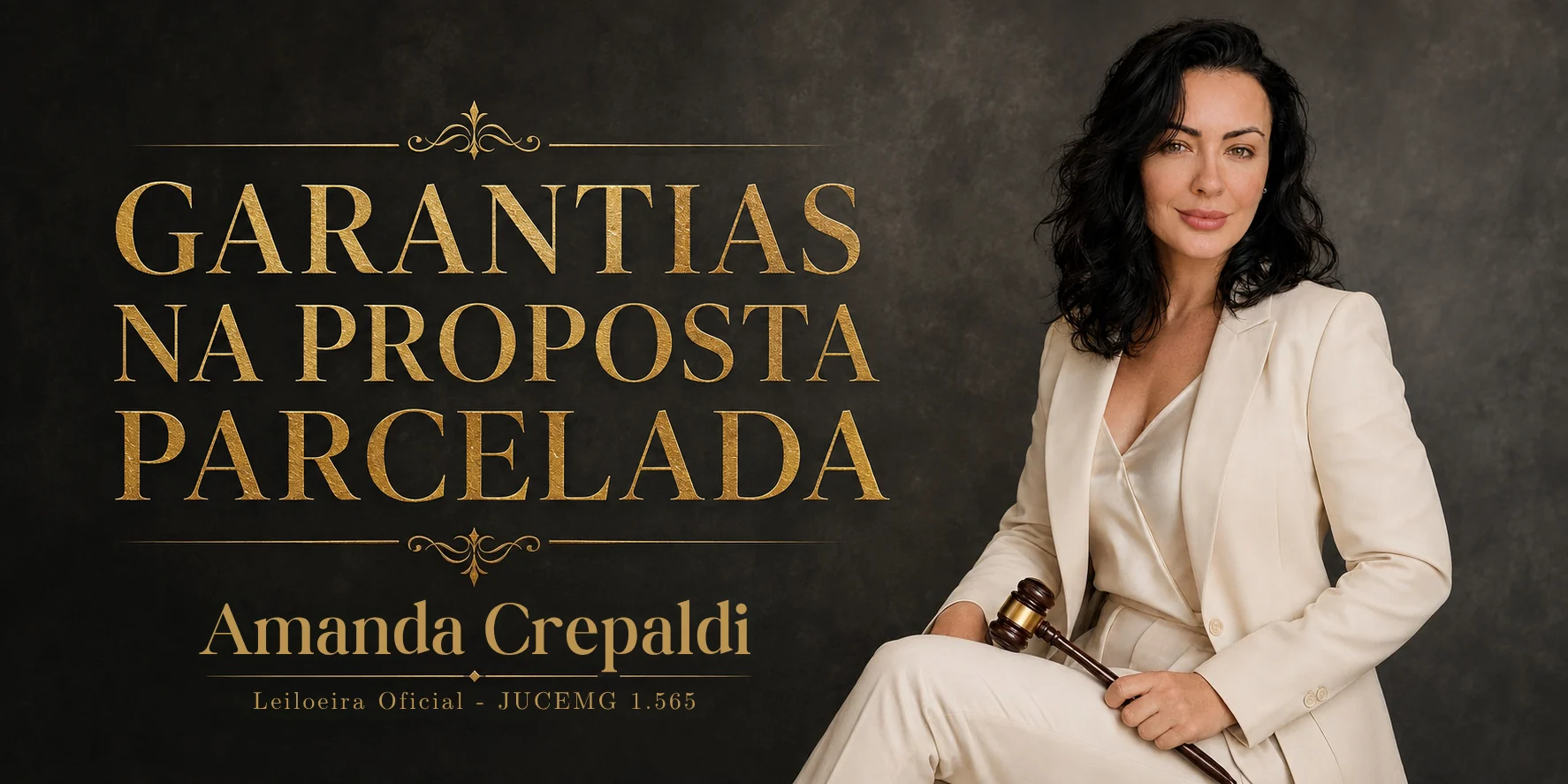 Arte TJMG: Garantias na proposta parcelada
