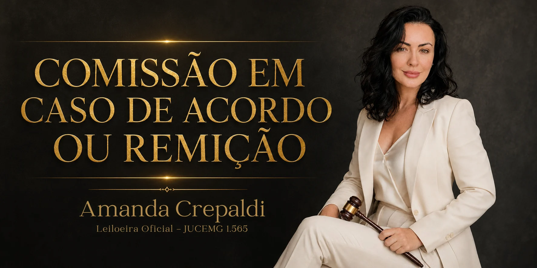 Arte TJMG: Comissão em Caso de Acordo ou Remição