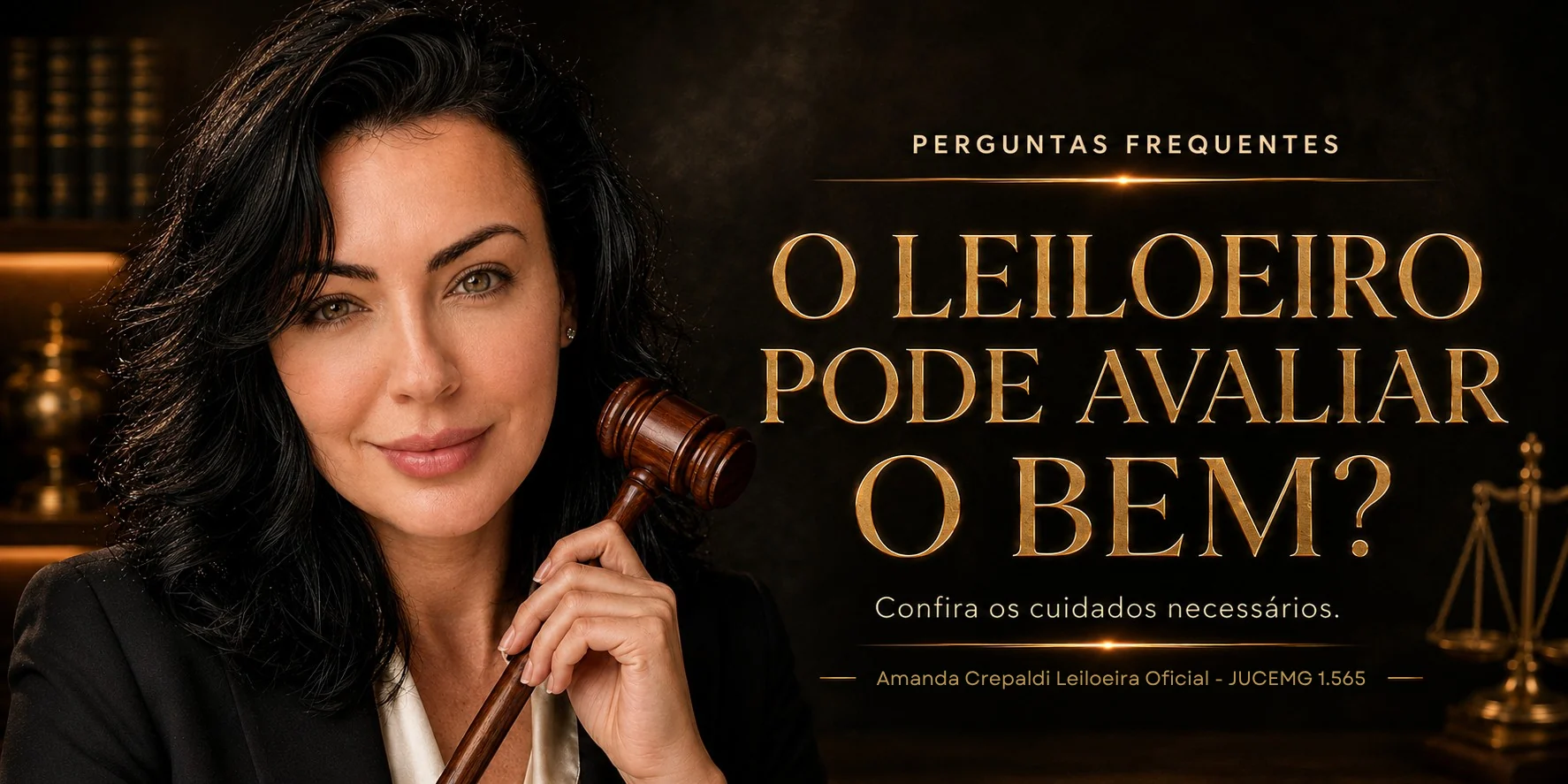 Arte TJMG: O leiloeiro pode avaliar o bem?