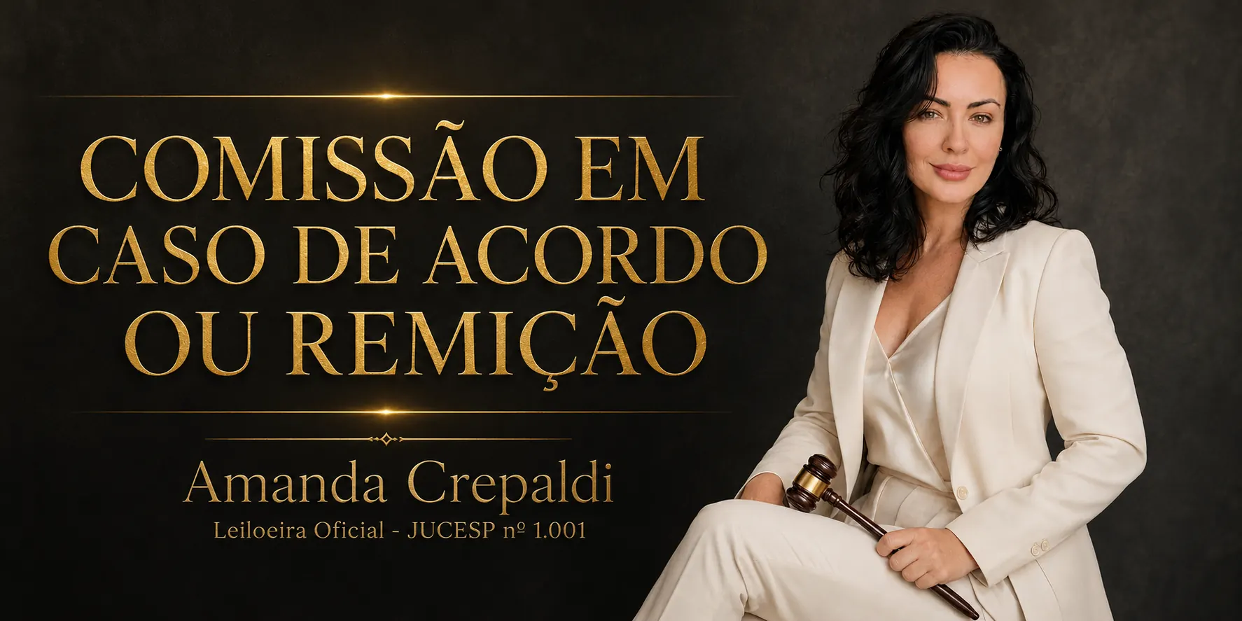 Arte: Acordo ou remição podem gerar comissão