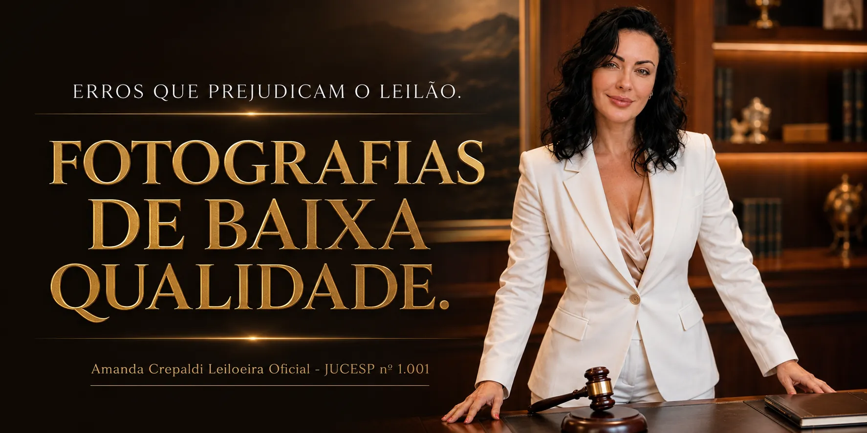Arte: Fotografia ruim enfraquece o leilão