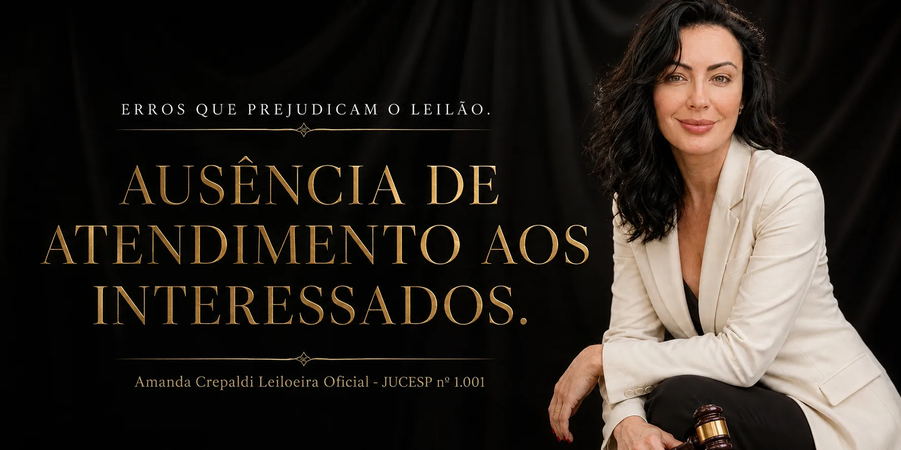 Arte: Sem atendimento, o leilão perde força