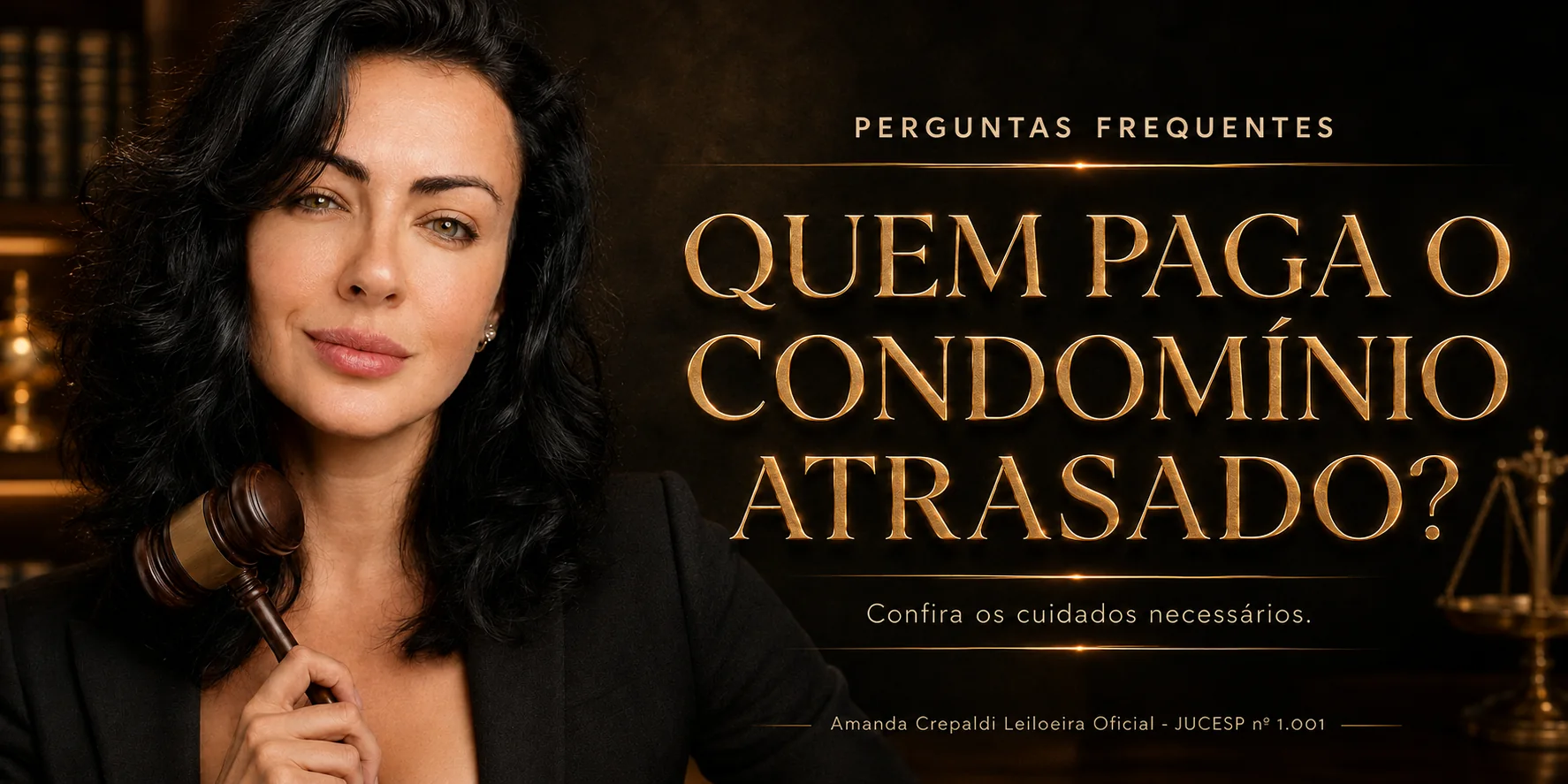 Arte: Quem paga o condomínio atrasado de um imóvel comprado em leilão?